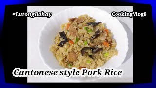 How to cook CANTONESE STYLE PORK RICE