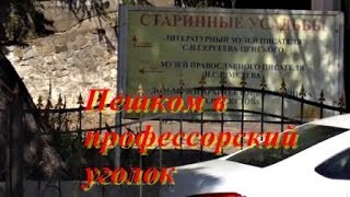 Пешком по набережной в Профессорский уголок. Крым  г. Алушта. 2019