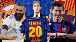 Asensio Ya Koma Barcelona An Tsayarda Ranar El-Clasco