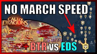 Optimize your 5 Marches!! + BTR vs EDS Fighting | Call of Dragons