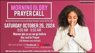 Women's Ministry "Morning Glory Prayer Call"