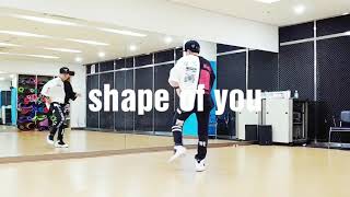 Shape of you~Ed cheeren.안무