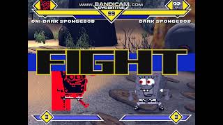 Mugen #978 Oni-Dark Spongebob vs Dark Spongebob