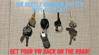 VW Beetle Ignition Switch Replacement!