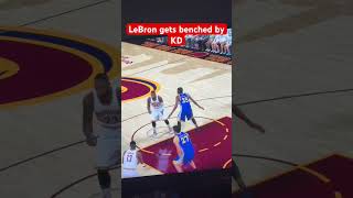 LeBron Gets Bullied By Kevin Durant #lebron #2k #durant #kd #kingjames