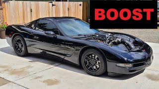 LSA Supercharger on a C5 Corvette Makes 11 PSI  Certified Ripper?