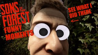 SONS OF THE FOREST | FUNNY MOMENTS | ep2 | W/ @Ryebreadgaming, @BitzplayGames,  and friends