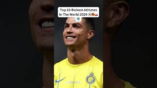 Top 10 Richest Athletes in the World (2024). #usa #canada #Argentina #shorts