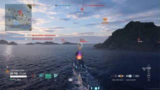 World of Warships: Legends T5 Algérie '1st' Loss