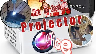 How to install projector in office | how to fix projector | Big thank you to Bro deepankar