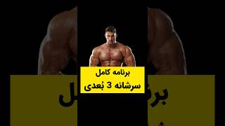 برنامه مخوف سرشانه | برای دریافت برنامه رایگان کلمه “برنامه” رو کامنت کن