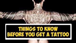 12 Things To Know Before You Get Your First Tattoo