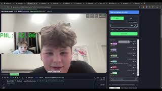 A kid made $30,000 on Crypto end stream after selling his share