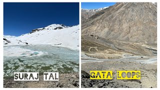 LADAKH RIDE DAY 7 PART 1 || PANG TO BARALACHA PASS || NAKEELA || LACHUNGLA || GATA LOOPS || SERCHU..