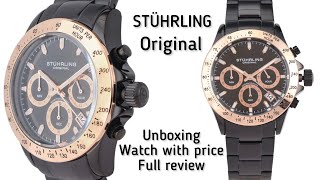 STUHRLING ORIGINAL WATCH UNBOXING 2022 #wristwatch  #stuhrlingReview/Perfect watch for men stuhrling