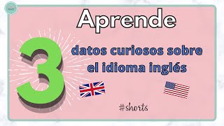 Curiosidades del inglés #shorts