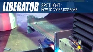 How to cope Dog Bones in structural steel beams - dog bones in seismic beams