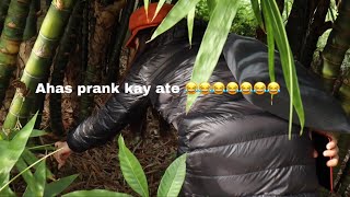 AHAS PRANK KAY ATE HAHAHA 🤣 😂😂😂😂 Sobrang laugh trip