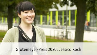 Karl Peter Grotemeyer-Preis 2020: Jessica Koch