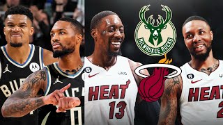 WOW!! Zach Lowe BETS The Miami Heat circle BACK on Dame Lillard  if the Bucks struggle!!