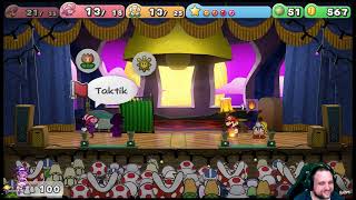 Paper Mario Die Legende vom Äonentor Part 45 Unsere Revanche gegen Rumpel