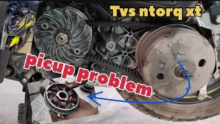 scooty ka picup kaise thik karen ! ntorq 125 picup problem ll ntorq 125 variator rollers greasing 🛵