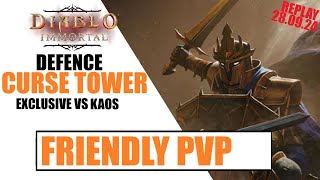 CURSE TOWER CHALLENGE PVP (GAMEPLAY) | DIABLO IMMORTAL