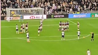 James Maddison Freekick Goal Vs Aston Villa | Tottenham 4-1 Aston Villa Highlights