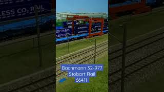 Bachmann 32-977 Stobart Rail 66411 - Trent Valley Model Railway | S6 | #shorts