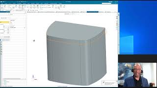 Siemens NX 2212 - Sweep With Perimeter Law and Gaudi