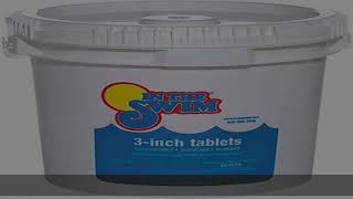 In The Swim 3 Inch Stabilized Chlorine Tablets for Sanitizing Swimming Pools - Individually Wrapped