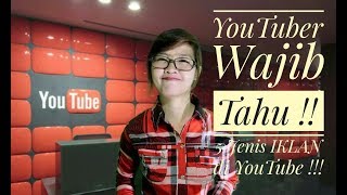 Harus TAHU 5 Jenis IKLAN di YouTube !!!