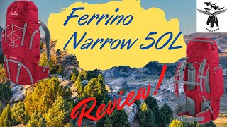 Recensione Ferrino Narrow 50L | Live4Wild