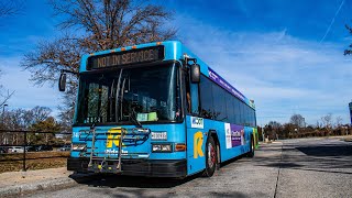 Montgomery County Transit Ride On 2009 Low Floor Gillig Advantage Diesel #5747 on Route 64 Full Ride