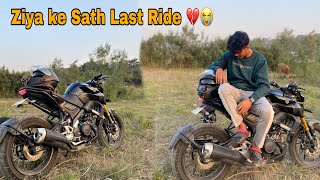 MT15 V2 Ke Sath Last Ride 💔😭