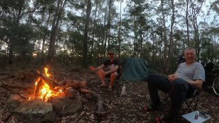 Motorcycle Camping in the Watagans