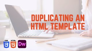 Duplicating an HTML Template