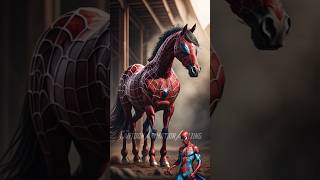 💥 Superhero Horse #shorts #avengers #marvel #viral