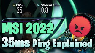 MSI 2022 Artificial 35 Ping Explained by a Network Analyst