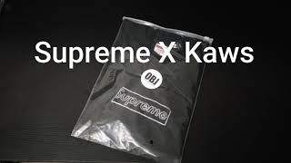 Supreme Kaws Chalk Box Logo