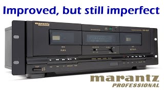 New 2022 Marantz PMD-300CP cassette deck review & test