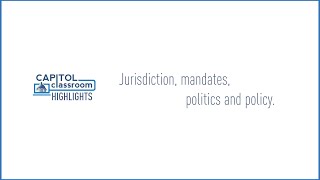 Jurisdiction, mandates, politics and policy.