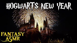 ✨ Ambience ASMR | New Year at Hogwarts 🎆 New Year Ambience (⚡ Harry Potter Inspired ASMR ⚡)