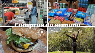 COMPRAS DA SEMANA |NOITE DO HAMBÚRGUER + PASSEIO EM FAMÍLIA ❤️