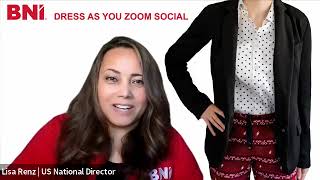 You're Invited to BNI's 2022 US National Conference Dress As You Zoom Social!