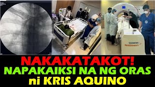 KRIS AQUINO LATEST NEWS NAKAKATAKOT! NAPAKAIKSI NA LANG NG ORAS NI KRIS AQUINO |BOY ABUNDA FAST TALK