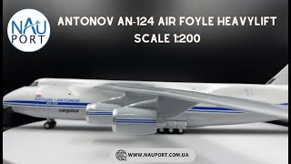 Antonov An-124 Air Foyle HeavyLift, scale 1:200