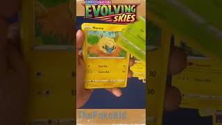 Full Art Eeveelution! Evolving Skies booster pack opening #pokemon #pokemoncards #shorts