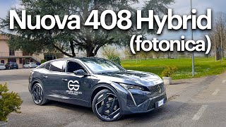 Peugeot 408 Hybrid 225 2023 - Fotonica e Veloce! Test Drive Peugeot 408 Plug-In Hybrid 225cv