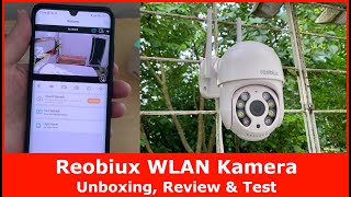 Reobiux 2K 5MP WLAN IP Kamera für Außen || Montage & Test (Outdoor Überwachungskamera)